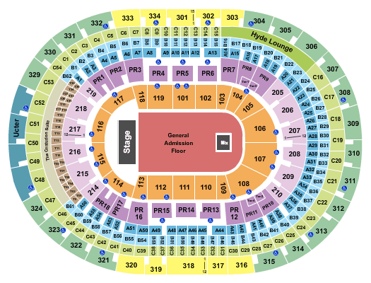 Crypto.com Arena Davido Seating Chart